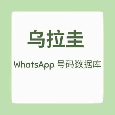 乌拉圭 WhatsApp 号码数据库