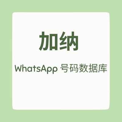 加纳 WhatsApp 号码数据库