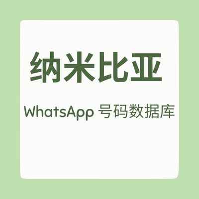 纳米比亚 WhatsApp 号码数据库