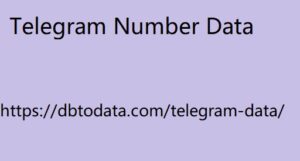 Telegram Number Data